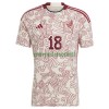 Maillot de Supporter Mexique A.GUARDADO 18 Extérieur Coupe du Monde 2022 Pour Homme